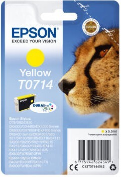 cartuccia inchiostro epson ghepardo giallo