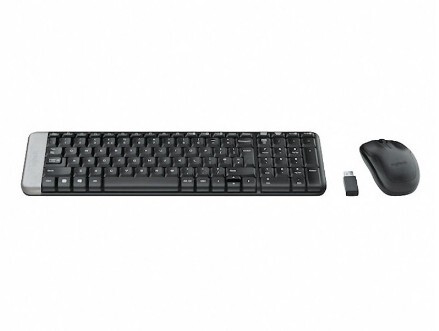 Kit tastiera e mouse wireless Logitech MK 220