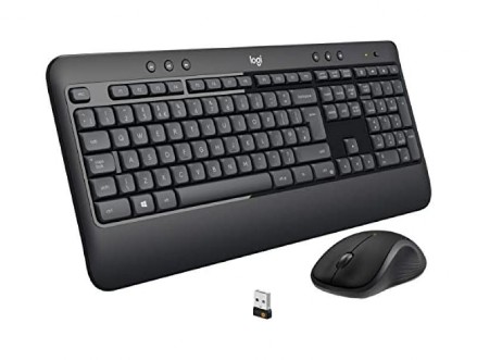 Kit tastiera e mouse wireless Logitech MK 540