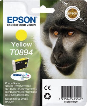 cartuccia inchiostro epson scimmia giallo